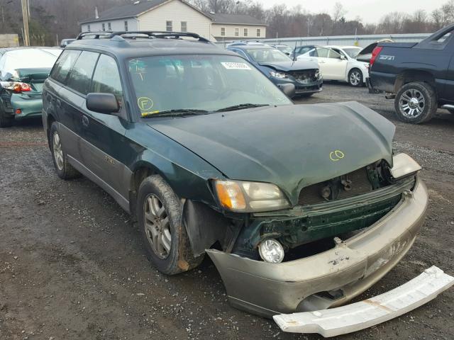 4S3BH665426666799 - 2002 SUBARU LEGACY OUT GREEN photo 1