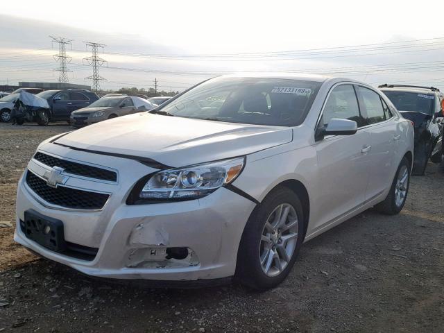 1G11D5RRXDF102697 - 2013 CHEVROLET MALIBU 1LT 白色 照片 2