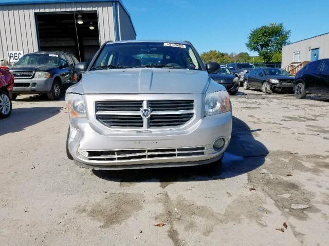 1B3HB48B37D304535 - 2007 DODGE CALIBER SX SILVER photo 9