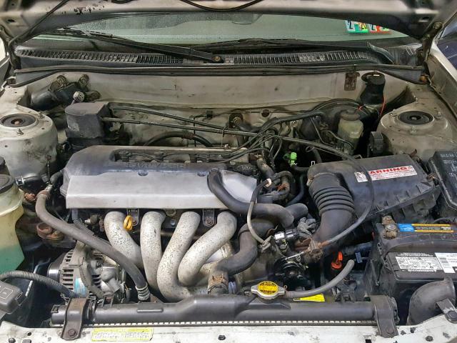 2T1BR12E7XC174614 - 1999 TOYOTA COROLLA VE SILVER photo 7