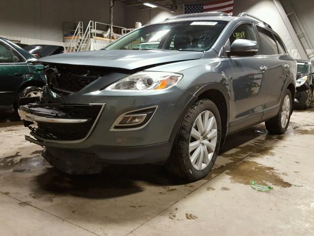 JM3TB3MA6A0220747 - 2010 MAZDA CX-9 GRAY photo 2