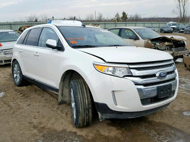 2FMDK3KC9BBB60783 - 2011 FORD EDGE LIMIT WHITE photo 1