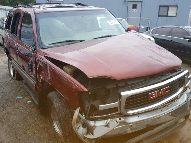 1GKEC13Z13J279782 - 2003 GMC YUKON RED photo 1