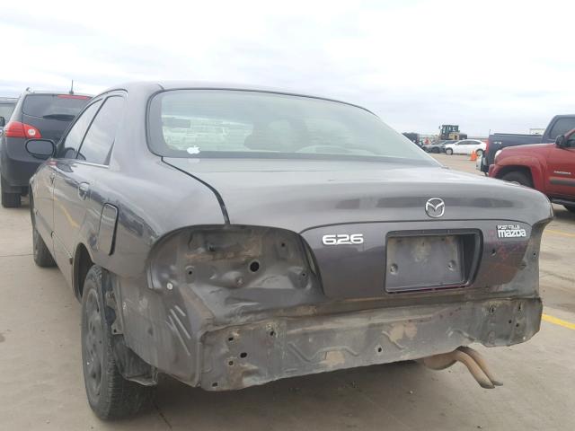 1YVGF22D525263576 - 2002 MAZDA 626 ES GRAY photo 3