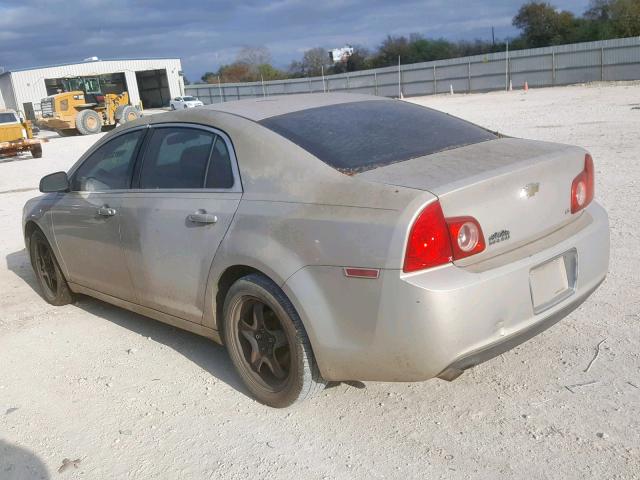 1G1ZG57B39F115511 - 2009 CHEVROLET MALIBU LS Crema foto 3