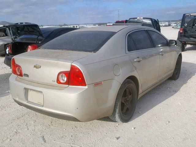1G1ZG57B39F115511 - 2009 CHEVROLET MALIBU LS Crema foto 4