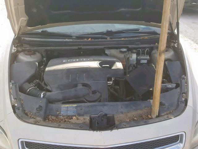 1G1ZG57B39F115511 - 2009 CHEVROLET MALIBU LS Crema foto 7
