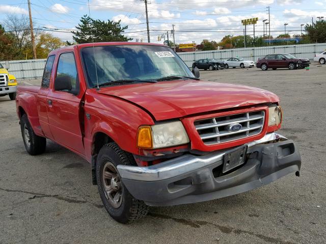 1FTYR14U92TA15111 - 2002 FORD RANGER SUP RED photo 1