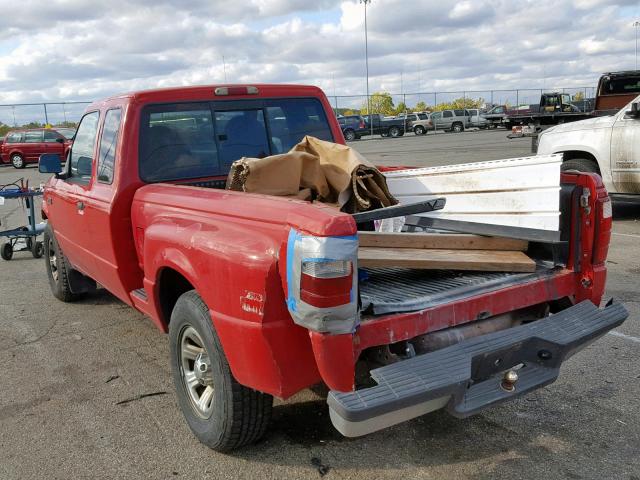 1FTYR14U92TA15111 - 2002 FORD RANGER SUP RED photo 3