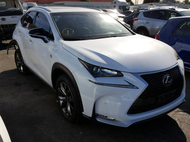 JTJYARBZ2G2031620 - 2016 LEXUS NX 200T WHITE photo 1