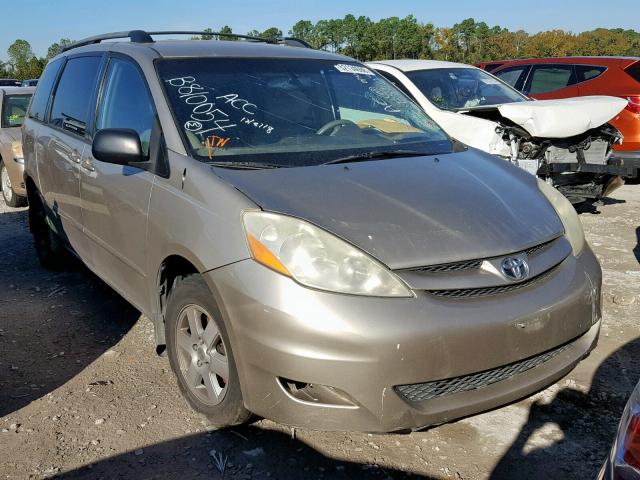 5TDZA23C36S482927 - 2006 TOYOTA SIENNA CE/ TAN photo 1