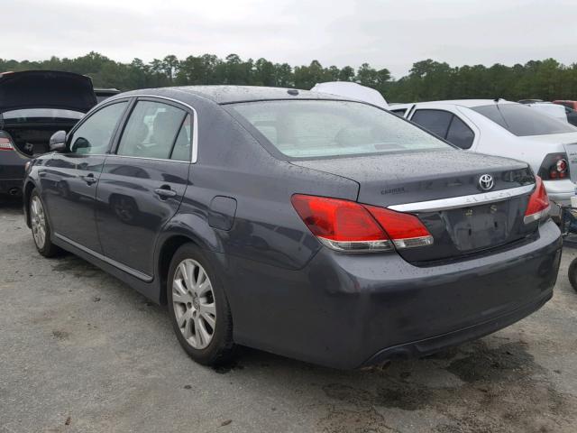 4T1BK3DB3BU372469 - 2011 TOYOTA AVALON BAS 灰色 照片 3