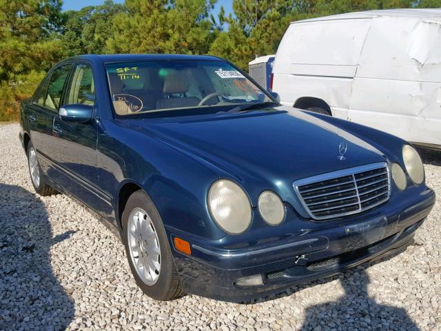 WDBJF65J21B314227 - 2001 MERCEDES-BENZ E 320 GREEN photo 1