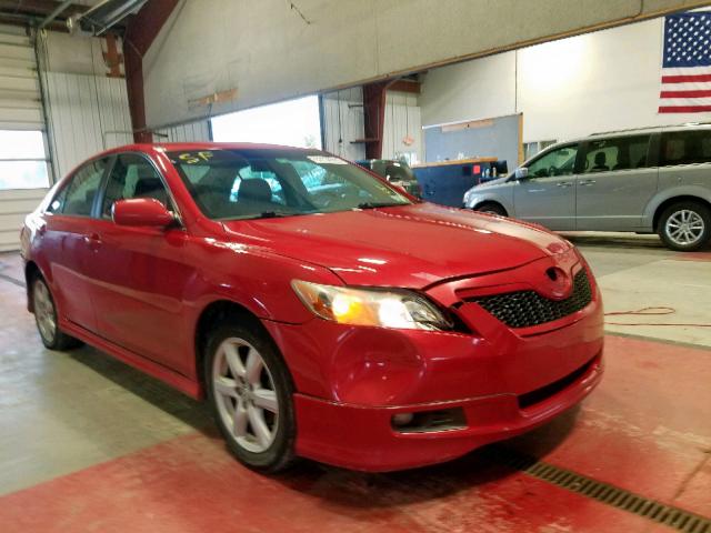 4T1BE46K59U398690 - 2009 TOYOTA CAMRY BASE RED photo 1