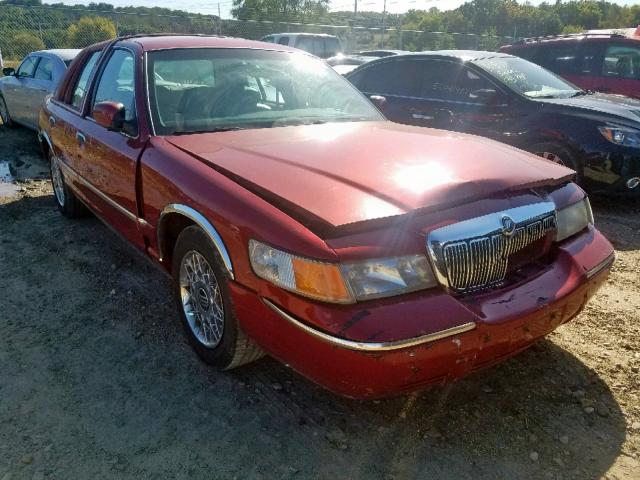 2MEFM74W01X603599 - 2001 MERCURY GRAND MARQ BURGUNDY photo 1