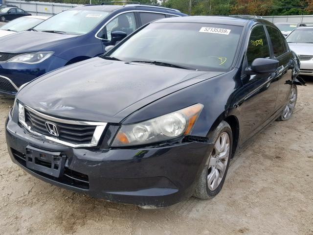 1HGCP26889A013525 - 2009 HONDA ACCORD EXL BLACK photo 2