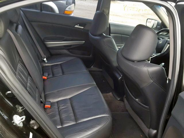 1HGCP26889A013525 - 2009 HONDA ACCORD EXL BLACK photo 6