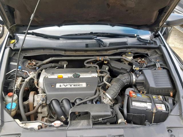 1HGCP26889A013525 - 2009 HONDA ACCORD EXL BLACK photo 7