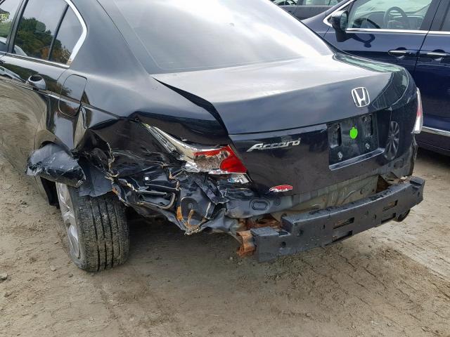 1HGCP26889A013525 - 2009 HONDA ACCORD EXL BLACK photo 9