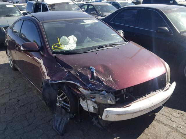 JTKDE177860093928 - 2006 TOYOTA SCION TC Bordo foto 1