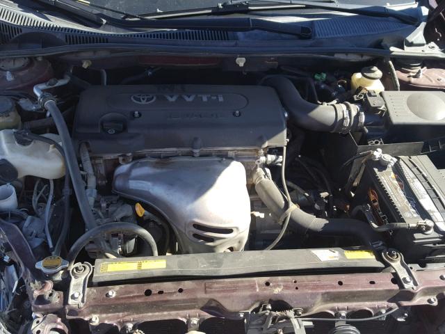 JTKDE177860093928 - 2006 TOYOTA SCION TC Bordo foto 7