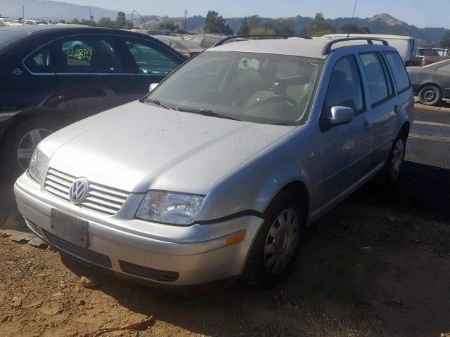 WVWRK61JX3W145169 - 2003 VOLKSWAGEN JETTA GL SILVER photo 2