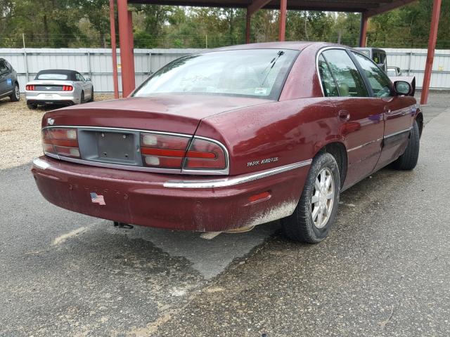 1G4CW54K624202546 - 2002 BUICK PARK AVENU MAROON photo 4