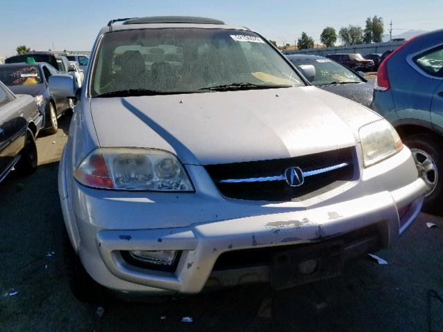 2HNYD18953H533505 - 2003 ACURA MDX TOURIN GRAY photo 9