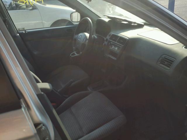 2HGEJ6618YH566387 - 2000 HONDA CIVIC BASE SILVER photo 5