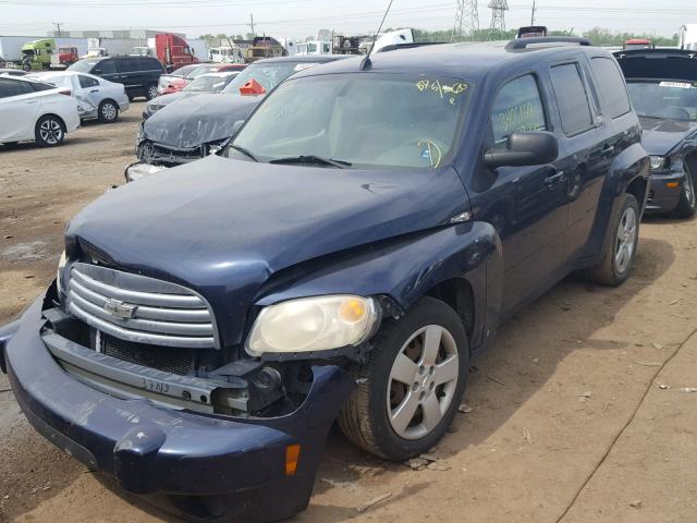 3GNCA13B69S545369 - 2009 CHEVROLET HHR LS BLUE photo 2