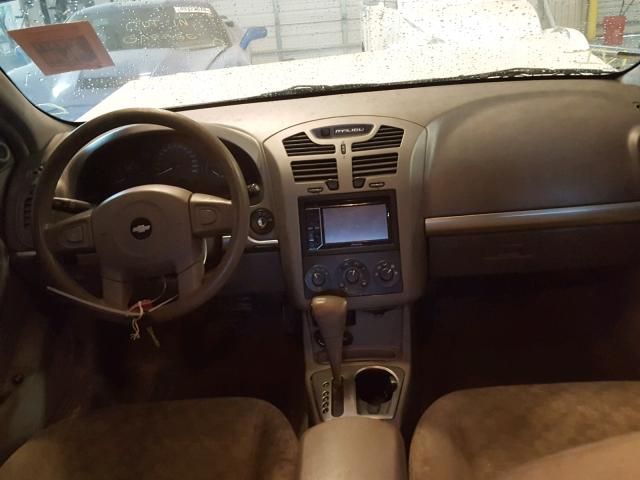 1G1ZT54845F195755 - 2005 CHEVROLET MALIBU LS 白色 照片 9