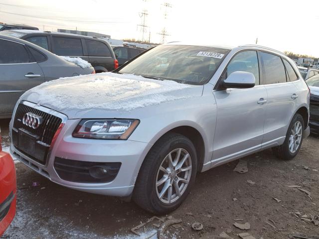 WA1KK78R89A051567 - 2009 AUDI Q5 3.2 SILVER photo 2