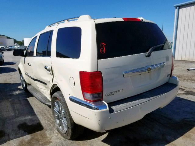 1A8HX58247F567524 - 2007 CHRYSLER ASPEN LIMI WHITE photo 3