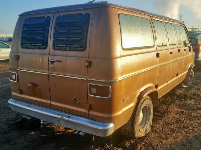 B25AE1U137846 - 1971 DODGE VAN BROWN photo 4