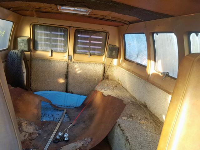 B25AE1U137846 - 1971 DODGE VAN BROWN photo 9