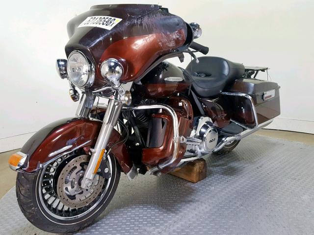 1HD1KEM10BB629214 - 2011 HARLEY-DAVIDSON FLHTK BURGUNDY photo 4