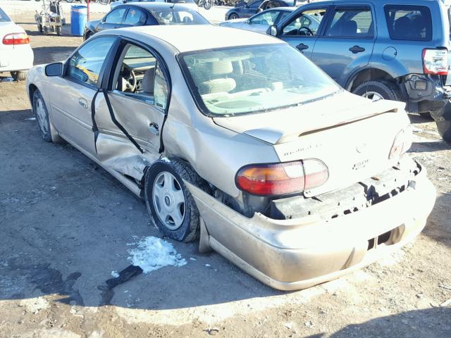 1G1NE52J016143094 - 2001 CHEVROLET MALIBU LS 棕色 照片 3