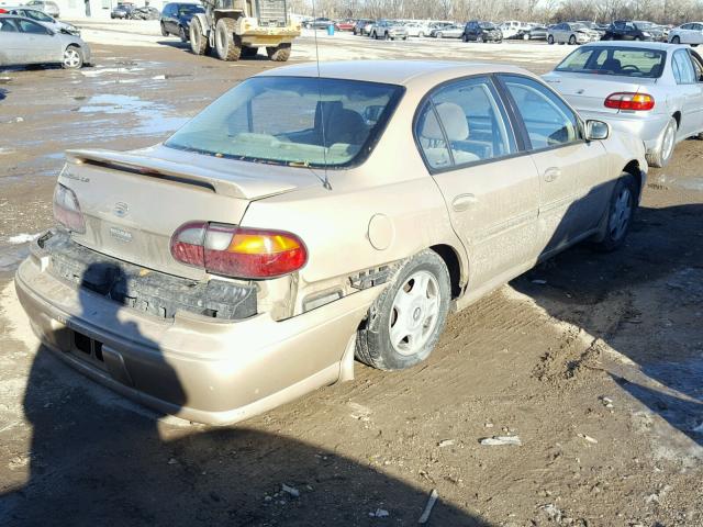 1G1NE52J016143094 - 2001 CHEVROLET MALIBU LS 棕色 照片 4