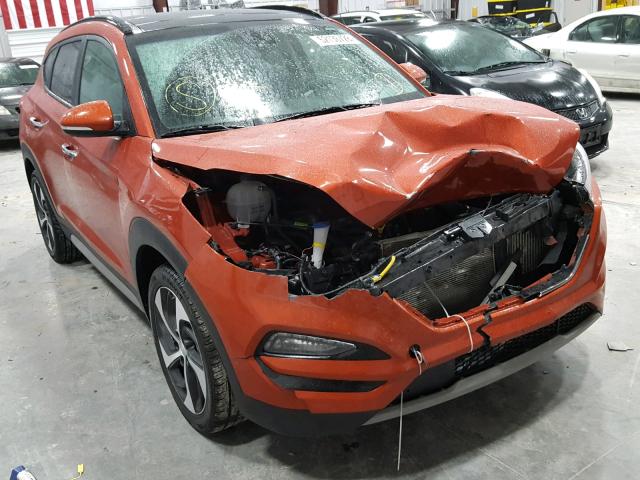 KM8J33A23JU610574 - 2018 HYUNDAI TUCSON LIM ORANGE photo 1