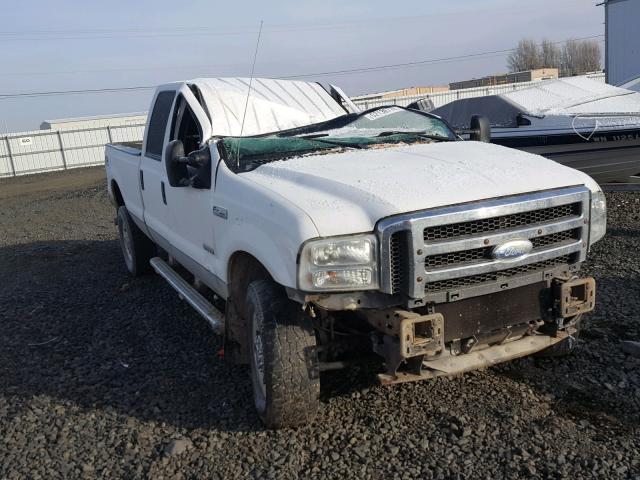 1FTWW31P05EA82568 - 2005 FORD F350 SRW S WHITE photo 1