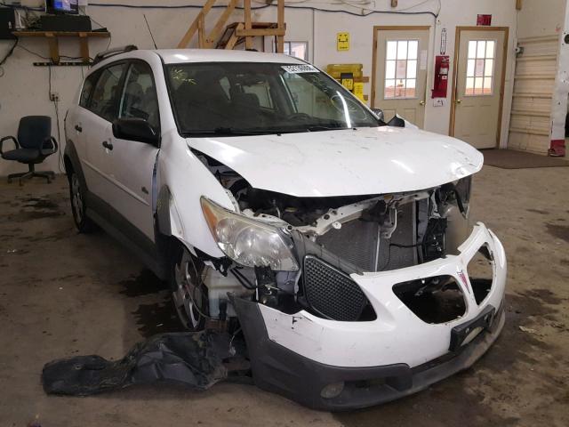 5Y2SL65887Z428194 - 2007 PONTIAC VIBE WHITE photo 1