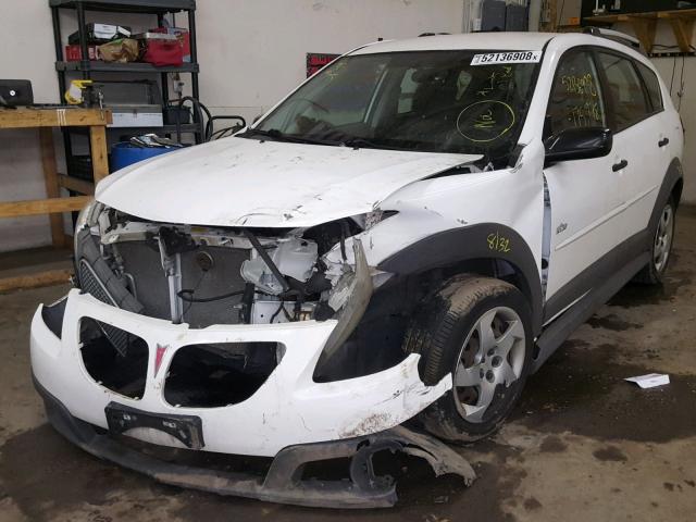 5Y2SL65887Z428194 - 2007 PONTIAC VIBE WHITE photo 2