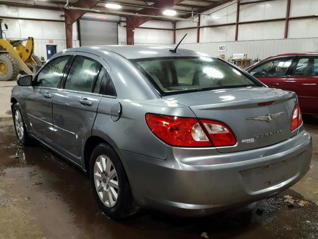 1C3LC46K48N242992 - 2008 CHRYSLER SEBRING LX BLUE photo 3