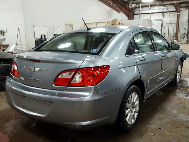 1C3LC46K48N242992 - 2008 CHRYSLER SEBRING LX BLUE photo 4