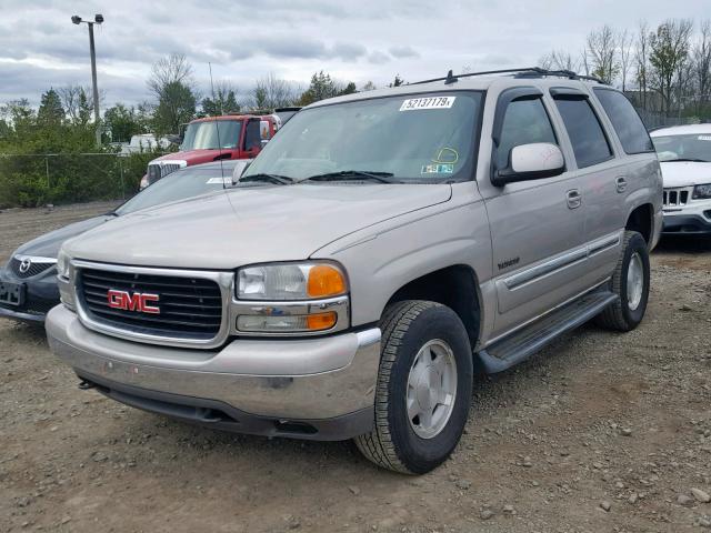 1GKEK13T16R100998 - 2006 GMC YUKON SILVER photo 2