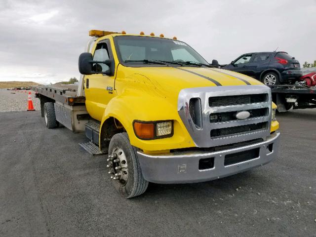 3FRWF65B57V474259 - 2007 FORD F650 SUPER YELLOW photo 1