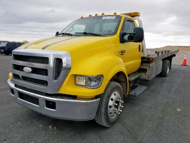 3FRWF65B57V474259 - 2007 FORD F650 SUPER YELLOW photo 2