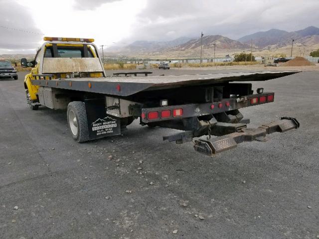 3FRWF65B57V474259 - 2007 FORD F650 SUPER YELLOW photo 3