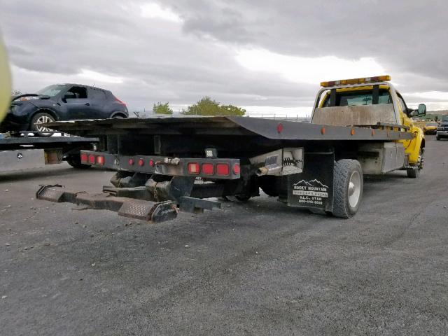 3FRWF65B57V474259 - 2007 FORD F650 SUPER YELLOW photo 4