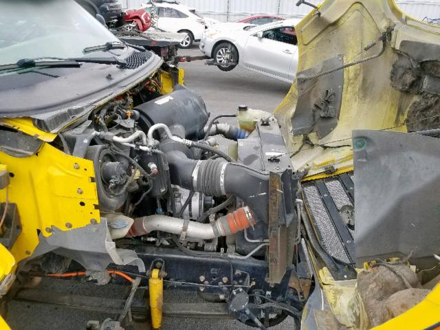 3FRWF65B57V474259 - 2007 FORD F650 SUPER YELLOW photo 7